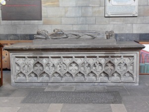 The tomb of Marjorie Bruce. 